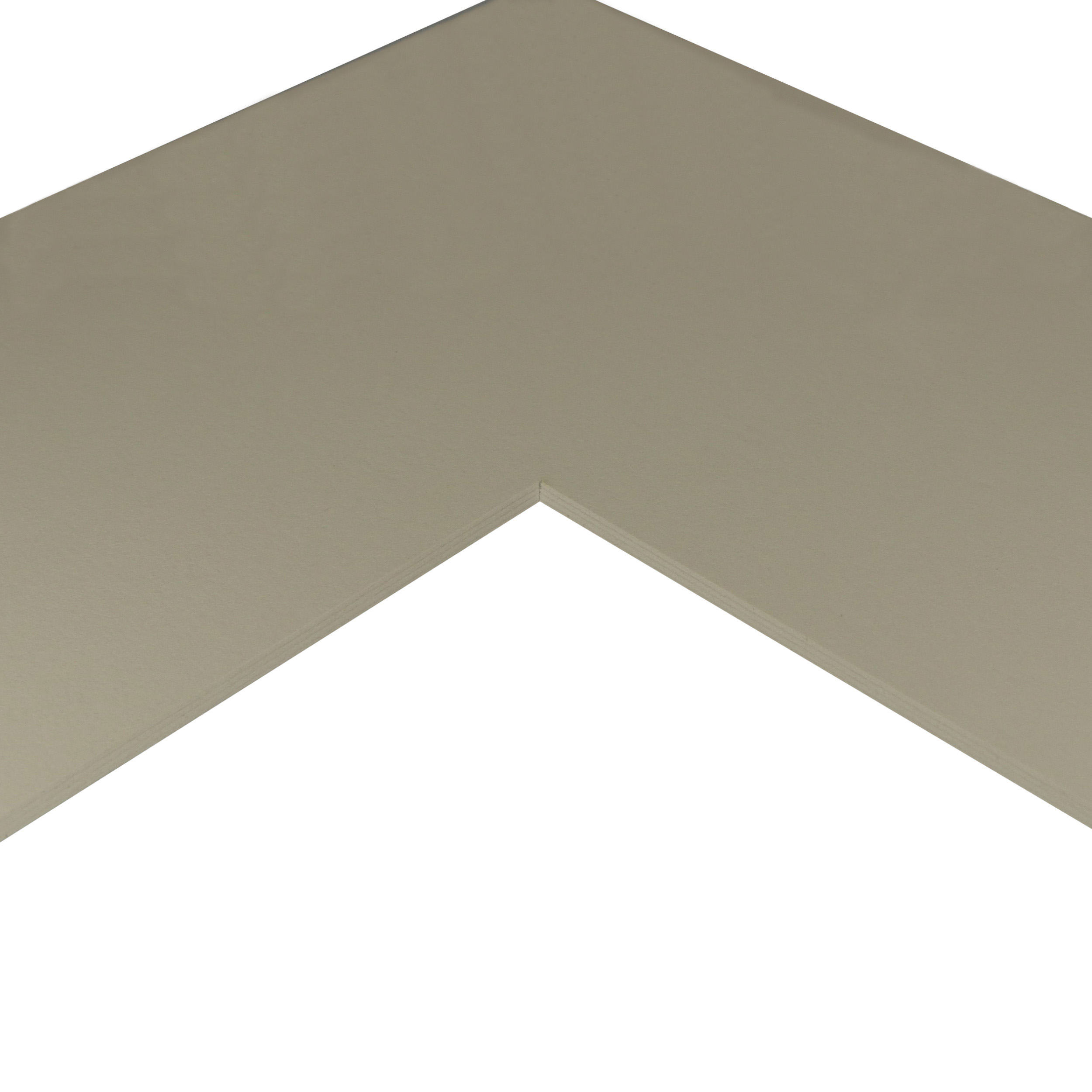 Crescent Rag Mat-1,5 mm -70 x 100 cm -Neutral Gray